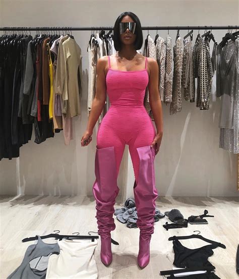 kim kardashian pink chanel jumpsuit|kim kardashian new york.